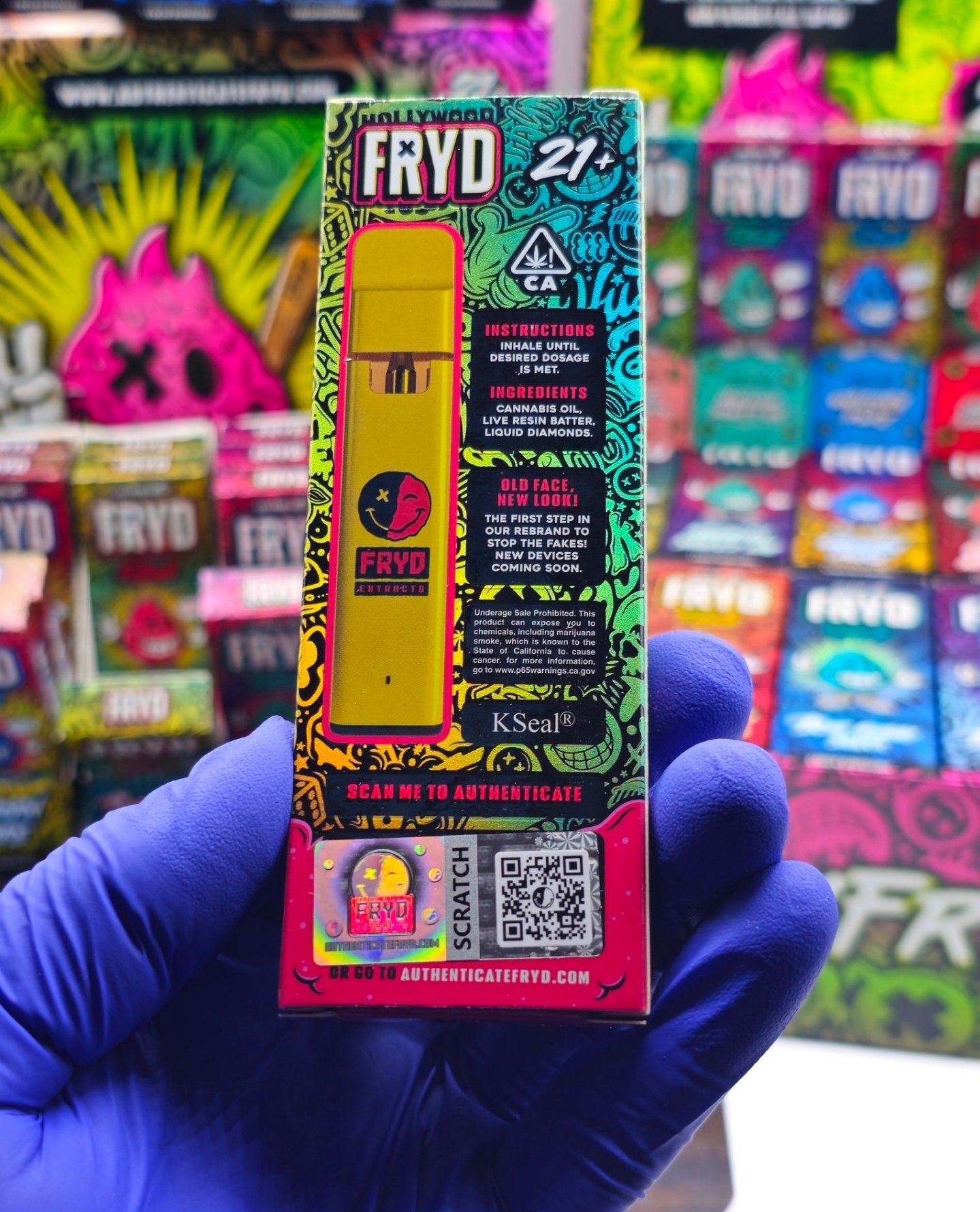 Fryd Disposable Ingredients by Fryd Extracts