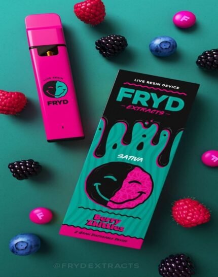 Berry Zkittles Fryd Disposable – 2G Sativa Live Resin Vape