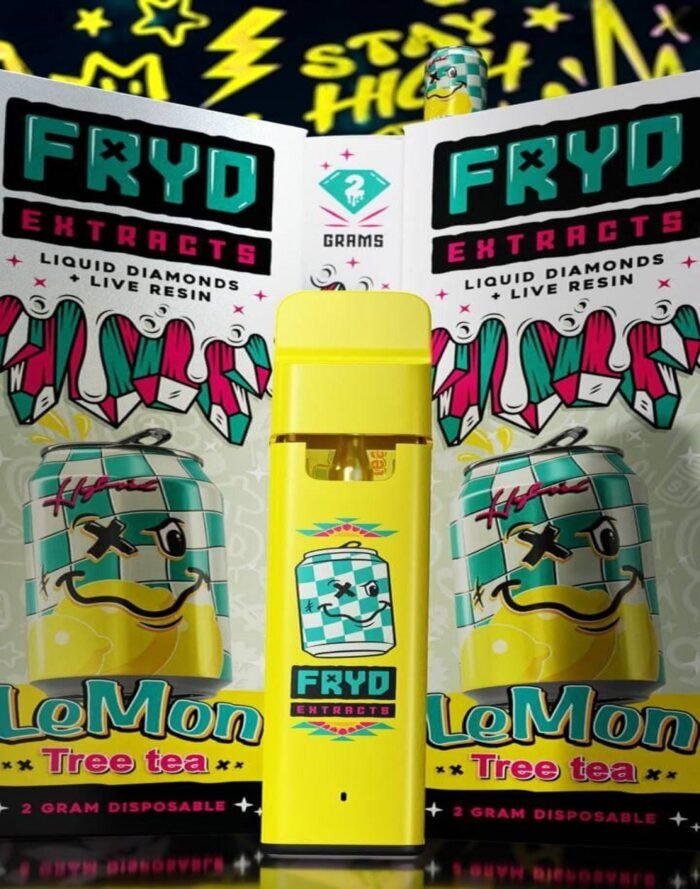 Lemon Tree Tea Fryd Disposable – 2G Hybrid Live Resin + Liquid Diamonds